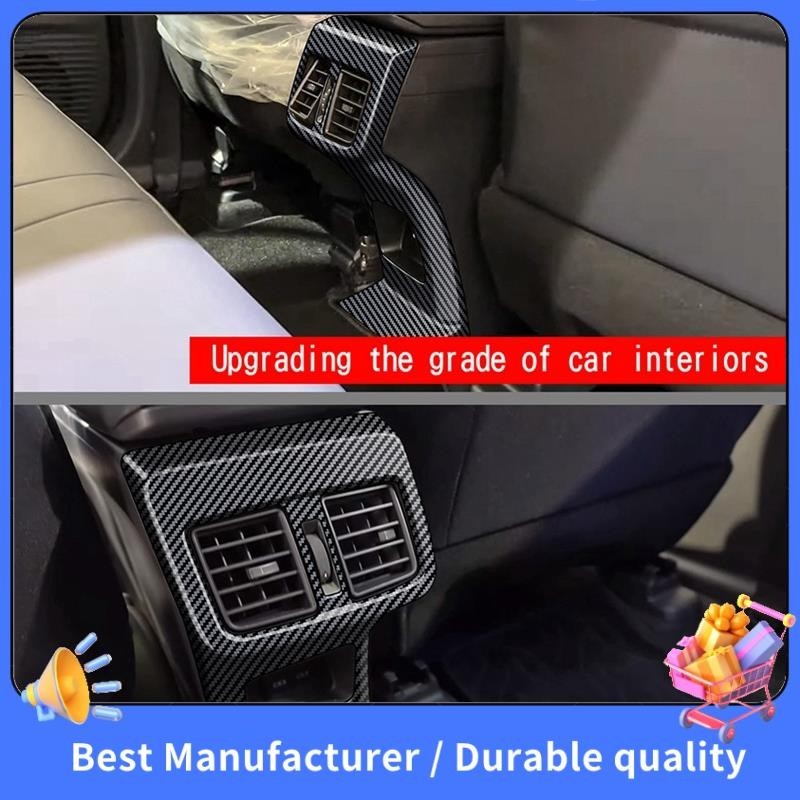 Dành Cho Xe Toyota YARIS Cross 2023 Phiên Bản Đông Nam Á Phía Sau Ô Tô A / C Cửa Thoát Khí Nắp Lỗ Thông Hơi Khung Miếng Dán