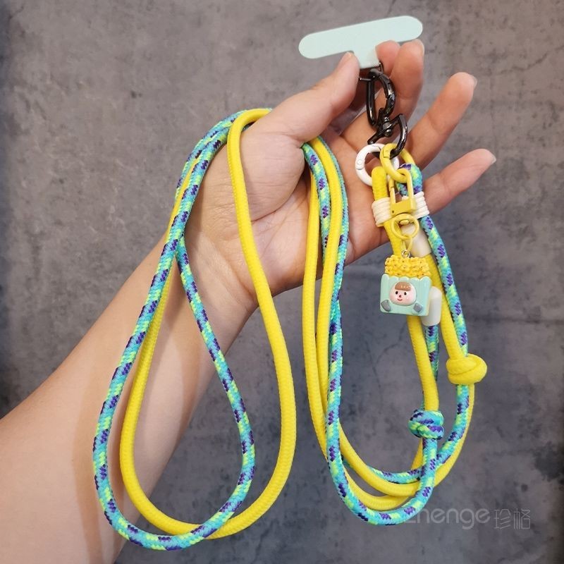 Phụ Kiện Điện Thoại Di Động Dây Đeo Phong Cách Dài Chống Rơi Đeo Ngang Có Thể Mang Trên Vai Dây Đeo Có Thể Điều Chỉnh Thời Trang Ngoài Trời Chống Sốc Treo Dây Xích Shell Little Be