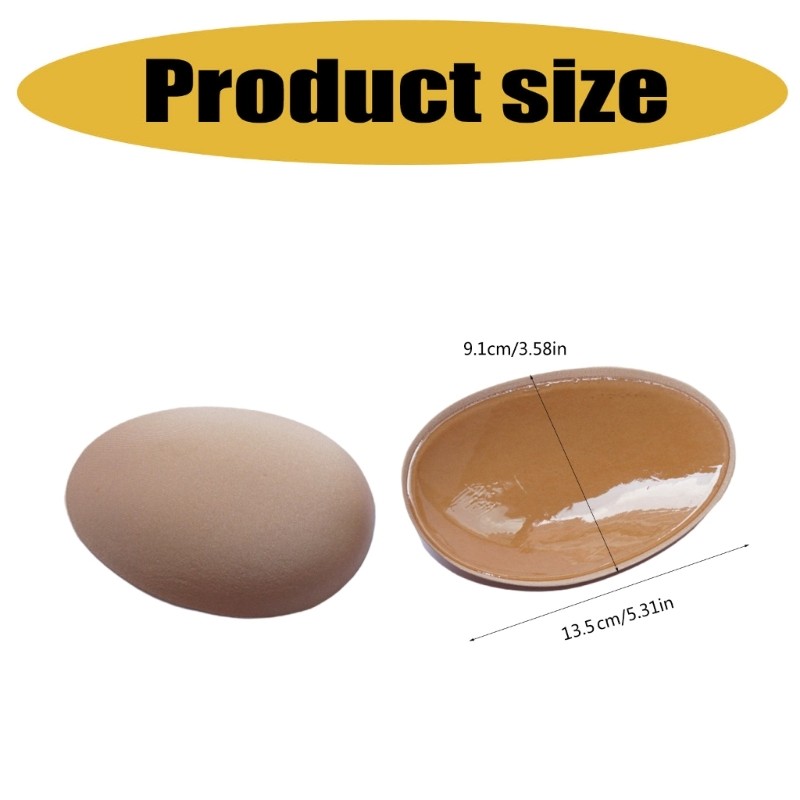 Li 2 Miếng Lót Ngực Nam Vô Hình Từ Silicon, Tái Sử Dụng Được Để Tăng Kích Thước