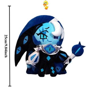 Plus [Shadow Milk Cookie Plush Toy] New Shadow Milk Cookie Run Kingdom Plushie Doll Đồ chơi nhồi bông mềm cho bé Quà tặng sinh nhật trẻ em Quà tặng trao đổi tốt nghiệp COD