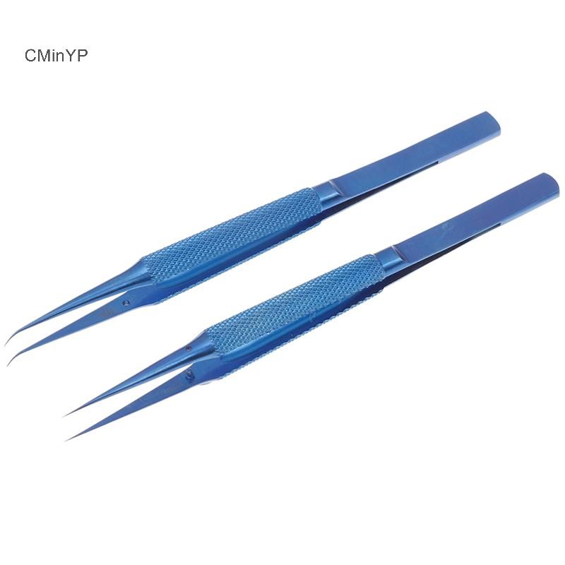 Dụng cụ sửa chữa nhíp hợp kim titan CMinYP Nhíp vân tay chính xác cạnh 0,15mm Glory