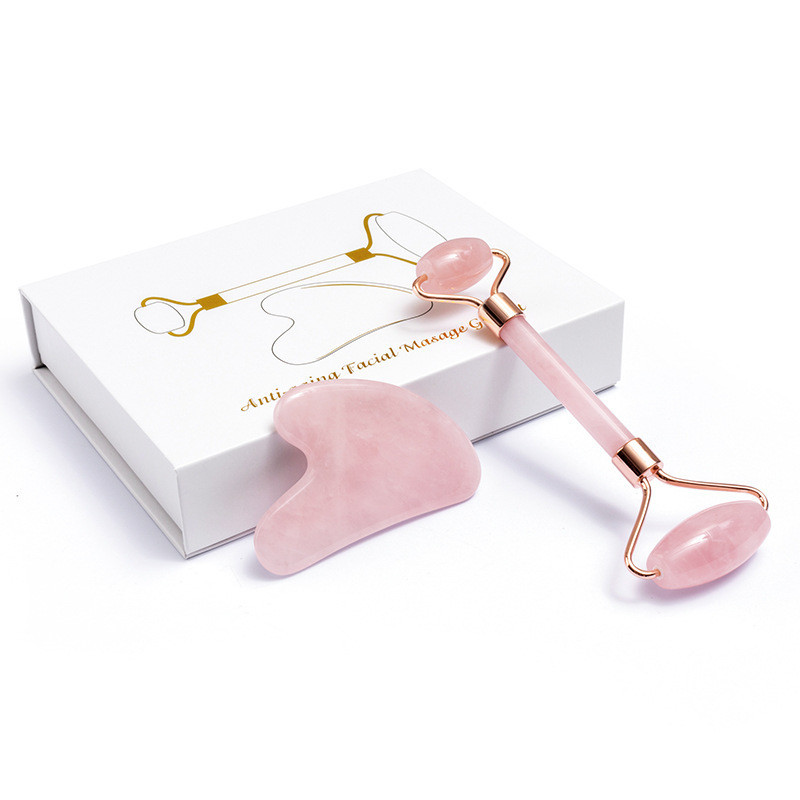 Con lăn mặt & Gua Sha, Dụng cụ chăm sóc da, Massage mặt cho mặt, mắt, cổ, cơ thể