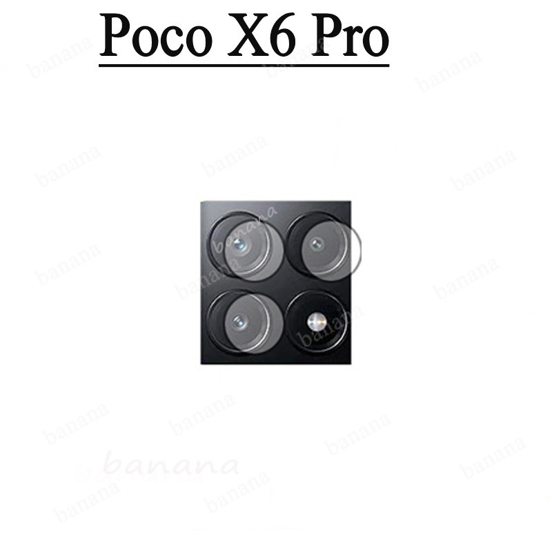 Kính cường lực gốm 3 TRONG 1 Poco X6 Pro cho POCO X6 X5 X5 PRO C65 Ống kính máy ảnh Kính bảo vệ màn hình và Phim mặt sau