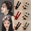Set 2 Kẹp Tóc Mái Bện Đẹp Cao Cấp Thời Trang Thiết Kế Đơn Giản Phong Cách Hàn Quốc Cho Nữ