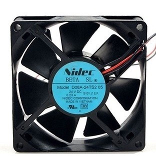 Quạt biến tần D08A-24TS2 05 24V 0.23A Nhật Bản NIDEC 80 * 80 * 25