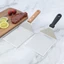 Chảo ZENZON, Thìa nướng đầu vuông / hình chữ nhật Thìa nướng, Xẻng nướng Tay cầm chống bỏng có lưỡi bít tết Thìa cá chiên
