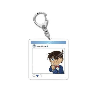 GC9 Thám Tử Lừng Danh Conan Jimmy Kudo Móc Khóa Túi Mặt Dây Chuyền Richard Rachel Moore Vi Graythorn Hattori Heiji Akai Shuichi CG9