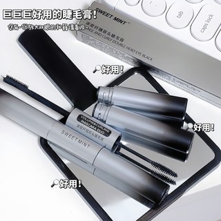 Mascara SW 4D, không thấm nước, chống mồ hôi, không phai màu, lâu trôi, không nhòe, cứng đầu, cong, dày, không vón cục, đầu cọ silicon 2in1