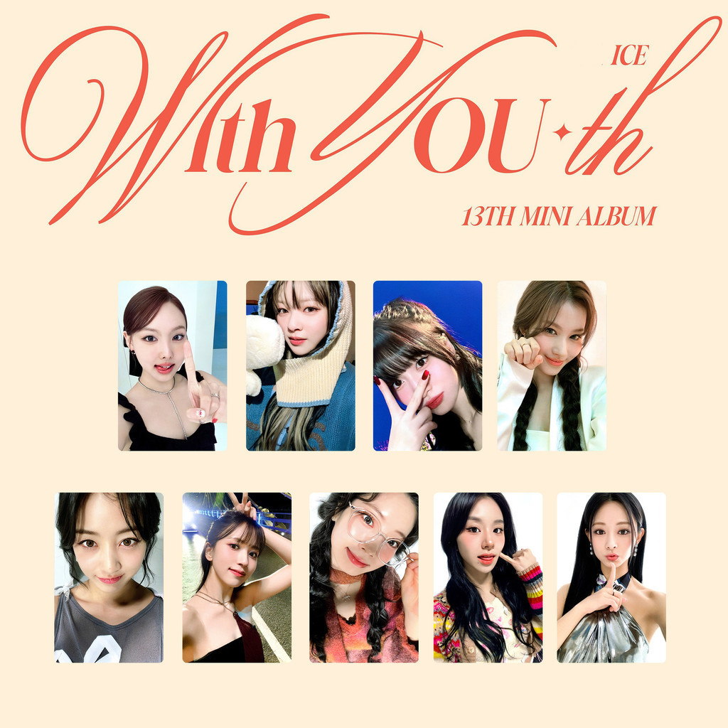 9pcsset Twice Lomo Cards With You Th 13th Mini Album Photocard Misamo