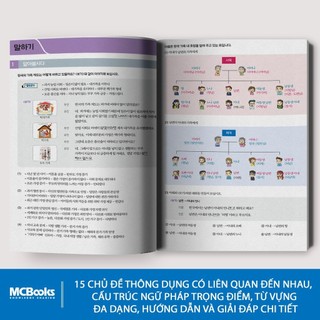 Sách - Tiếng Hàn Tổng Hợp Dành Cho Người Việt Nam Trình Độ Cao Cấp 6 - Bản Màu