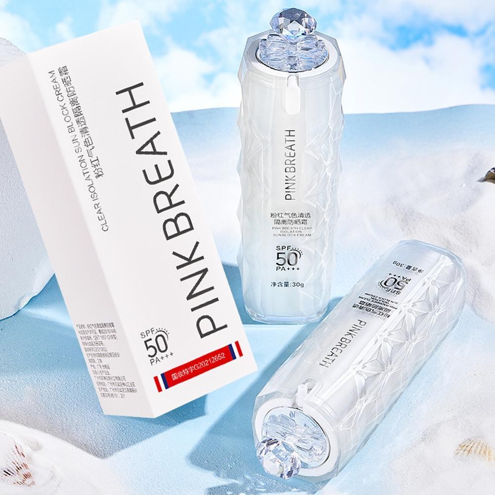 Kem chống nắng body cách ly trong suốt Spf50 Kem chống nắng body thời gian cao 30g Kem che khuyết điểm che khuyết điểm toàn thân C4g1