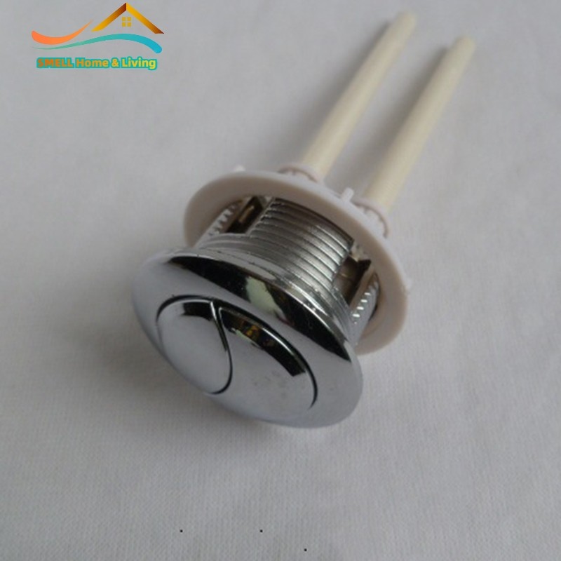 [Smellshi] 38 / 48 / 58mm Nút nhấn kép Xả bồn cầu Bồn nước hình lưỡi liềm đôi 2 thanh