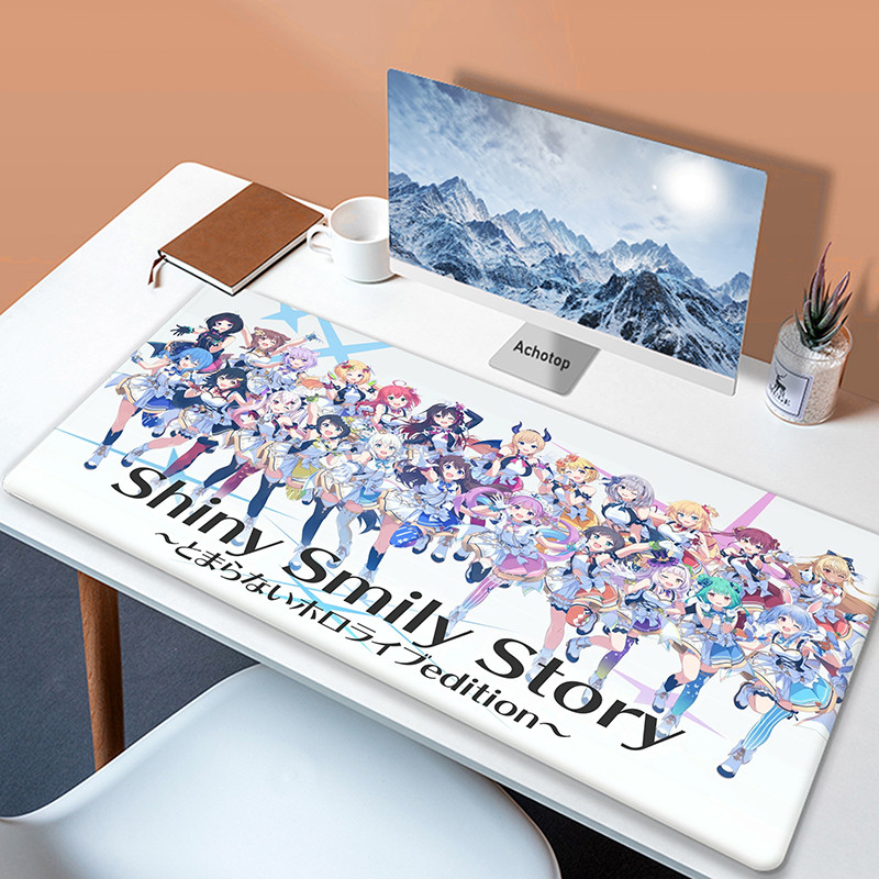 Miếng Lót Chuột Chơi Game Hololive Mousepad Game Thủ Để Bàn Thảm Bàn Phím Lớn Miếng Lót Thảm Bàn Bề Mặt Máy Tính Cho Phụ Kiện Ped Mauspad