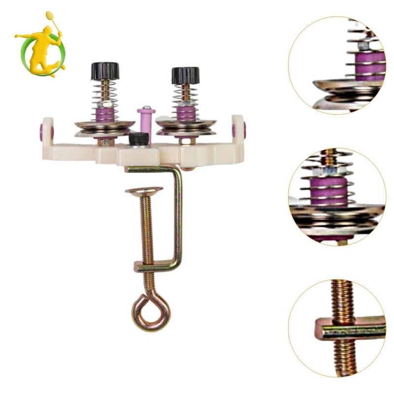 Máy cuộn xoắn hai đầu có kẹp để bàn Đa năng Di động nhỏ gọn ổn định Hướng dẫn căng trẻ em