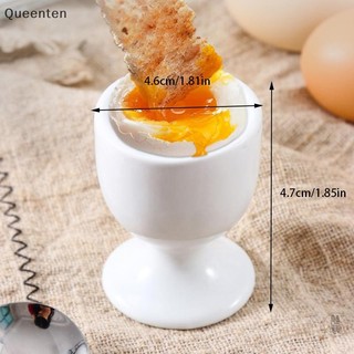 Queenten Trứng Giá Đỡ Trứng Trắng Cốc Cứng Mềm Trứng luộc Bữa Sáng Trứng Dự Tiệc Trứng Cung Cấp Phụ Kiện Nhà Bếp QT