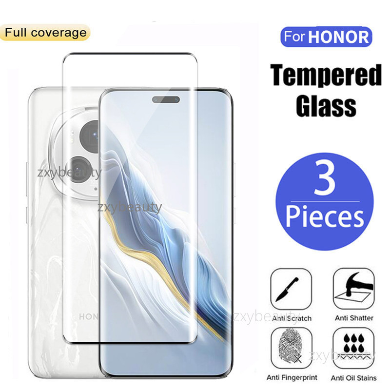 Full Cover Kính Cường Lực Cong Cho Honor Magic 6 Pro 5g 2024 Tấm Bảo Vệ Màn Hình Cho Magic6 6pro 8501