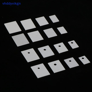 Vhdd 10 Cái TO-220 / 3P / 3PL / 3PII Tấm Oxit Nhôm Ổ Cắm Cách Nhiệt Gốm Tản Nhiệt Tấm Gốm Sứ Chỉ Gốm Dẫn Nhiệt Cao Triode Insulag