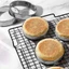 ORDOBOX Muffin Ring, Nhẫn Nấu Bánh Quy Khuôn Nướng Bánh Vòng Tròn, Thép Không Gỉ Cán Đôi 10cm 8cm Brioche Khuôn Nhà Bếp