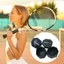 JUNYUE88US Nắp cuối vợt tennis, Vỏ giảm xóc vợt chống sốc, Phụ kiện quần vợt bằng nhựa 360 độ Tay cầm vợt năng lượng tennis