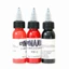 Mực xăm WANYEDI, 30ML Màu thực hành hình xăm nâu đen, Đỏ tươi Xanh tím Hồng trắng Xanh sắc tố hình xăm