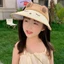 JKDESIGN Mũ chống nắng trẻ em, Mũ che nắng ống hút có thể điều chỉnh, Mũ chống nắng chống nắng thời trang chống nắng du lịch