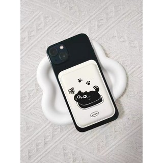 Mèo Đen Đáng Yêu Chống Sốc Ví Thích Hợp Cho Iphone X XR XSMAX 14Plus 15plus 11 11promax 12 13 15 pro max Ốp điện thoại Đáng Yêu Ốp điện thoại 14promax