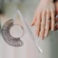 Bộ công cụ đo kích thước vòng THEGIRL8B, Công cụ đo vòng kim loại bền bỉ, Nhẫn dính cạnh mịn Vòng nhôm Bộ dụng cụ kích thước trang sức Mandrel dành cho nữ Nhẫn nam