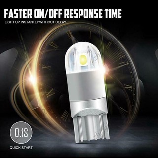 10 Chiếc 6000K Canbus T10 168 194 W5W Mái Vòm Giấy Phép Bên Đánh Dấu Bóng Đèn LED Trắng