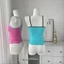 IAPPORTUNIA Phim Hoạt Hình Ngọt Ngào Áo, Áo Tank Y2k In Hình Châu Âu Và Châu Mỹ, Áo Đeo Vai Thời Trang Polyester Cổ Tròn Không Tay Nữ