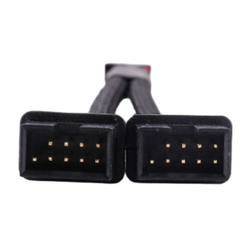 [3C] Bộ chia đầu đầu giao diện bo mạch chủ USB 9Pin Bộ chuyển đổi cáp nối dài 1 đến 2