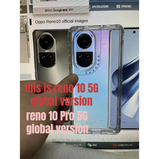Ốp Lưng 3 Trong 1 Cho Oppo A5 PRO A3 A3X A60 A80 Reno 14F 13F 12F 11F A96 Realme C55 C51 C61 A36 A76 A80 A60 A40 Vỏ Điện Thoại Trong Suốt Chống Sốc Quân Sự Dày Trong Suốt