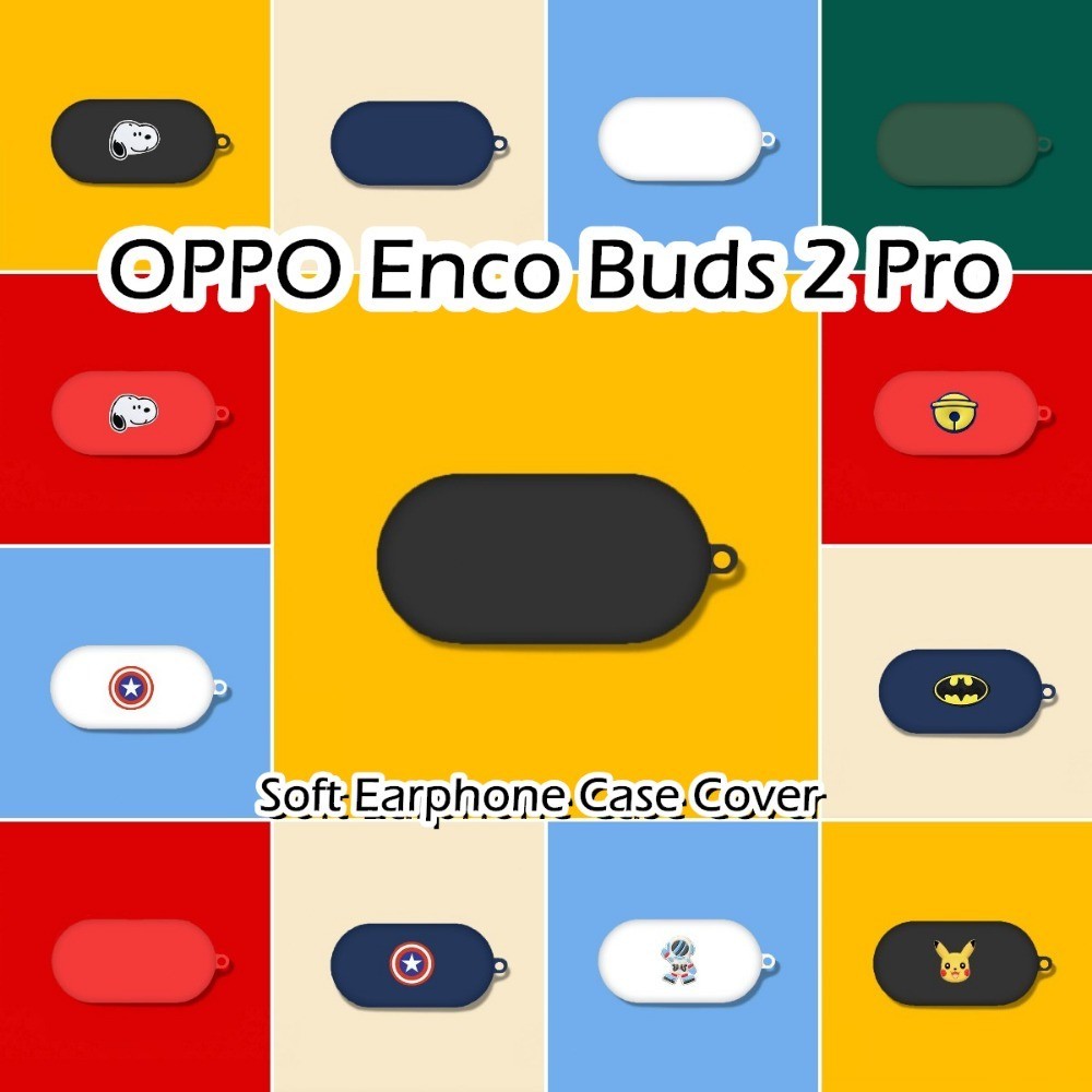 [Ngôi sao tương lai] Dành cho Ốp lưng OPPO Enco Buds 2 Pro Họa tiết hoạt hình đơn giản Vỏ tai nghe silicon mềm