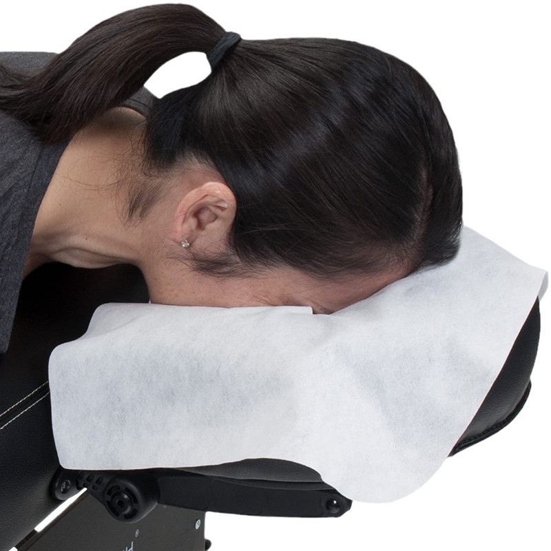 【100 pcs】Đệm Tựa Đầu Massage Mặt Gối Đệm，Đệm mặt dùng một lần được sử dụng trong quá trình massage mềm mại và thoải mái