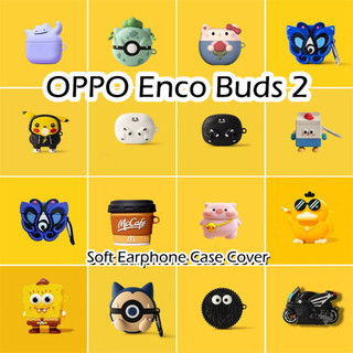 【 imamura 】 Dành Cho OPPO Enco Buds 2 Ốp Lưng Anime Phong Cách Hoạt Hình Silicon Mềm Vỏ Tai Nghe Vỏ NO.3