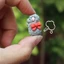 FANIELLAPOWELL 6 Cái / bộ Phụ Kiện Trang Trí Ô Tô, Động Vật Mini Ngủ Chống Trơn Trượt Trang Trí Nội Thất Ô Tô, Dính Gắn Dễ Thương Động Vật Dễ Thương Trang Trí Bảng Điều Khiển Ô Tô