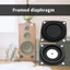 MOON 2 Miếng Loa Bass 2Inch Rung Màng Loa Cao Su Và Tấm Sắt Để Nâng Cao Trải Nghiệm Âm Thanh