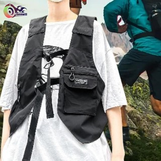Áo Thể Thao Ngoài Trời Thời Trang Thiết Thực Vải Oxford Nhiều Túi Áo Vest Mua Sắm Cắm Trại Quà Tặng Sinh Nhật Leo Núi Leo Núi