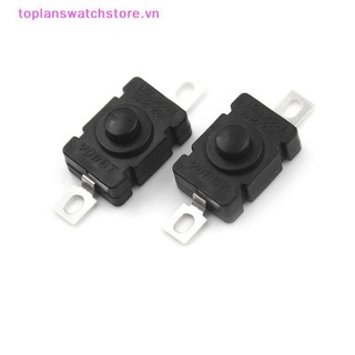 Toplanswatchstore 10 Chiếc Đèn Pin Cảm Ứng Chốt Nút Nhấn 250V 1.5A VN