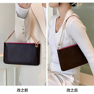 Dây Đeo Túi Xách Bằng Da Thật In Họa Tiết  neverfull Sang Trọng Cho Mẹ Và Bé