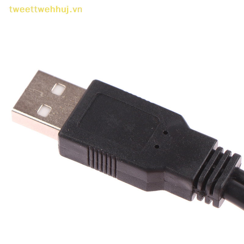 Nhíp 1 15 / 30cm Nam Cắm Vào 2 Nữ Ổ Cắm USB 2.0 Dây Nối Dài Bộ Chuyển Đổi Nguồn VN