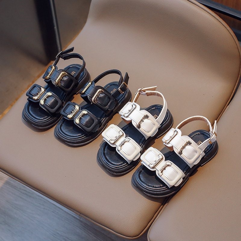sandal bé gái dép quai hậu cho bé nhẹ êm chân chống trượt quai ngang xinh xắn chống trượt miu miu size đại 3325