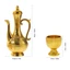 MONOSTYLE Golden Temple Cup, Chậu trà gia dụng trang trí, Ly rượu cổ điển trang trí cổ điển