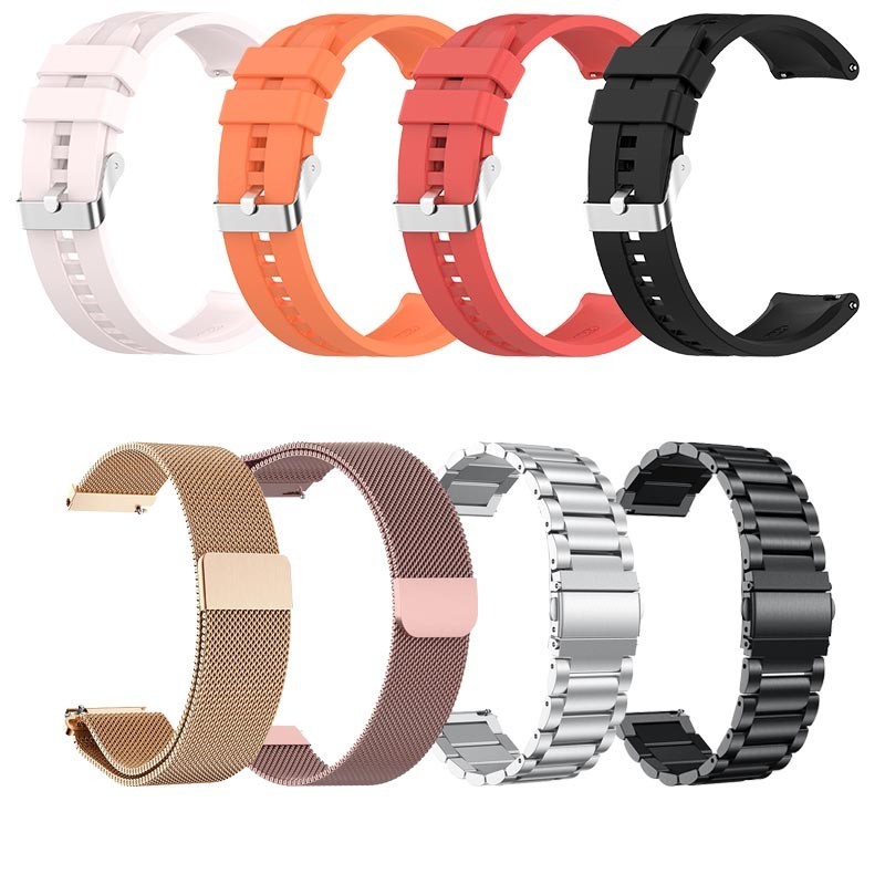Dây đeo kim loại silicon 22mm cho Redmi Watch 5 Active / Redmi Watch 5 Lite Dây đeo đồng hồ màu kẹo mềm Vòng đeo tay thể thao Vòng thắt lưng Xiaomi