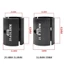 Chuyển đổi tay lái xe đạp IAPPORTUNIA, Chuyển đổi miếng đệm xe đạp 5 màu 31,8mm sang 35mm, Bộ điều chỉnh lỗ khoan thanh xe đạp bằng hợp kim nhôm 25,4mmTo31,8mm