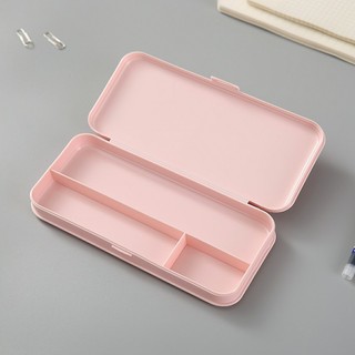 Hộp đựng bút bằng nhựa màu sắc đơn giản sáng tạo SUNND