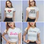 Áo croptop ôm body tay ngắn nữ , Áo thun body nữ in hình nhiều họa tiết trẻ trung, cá tính