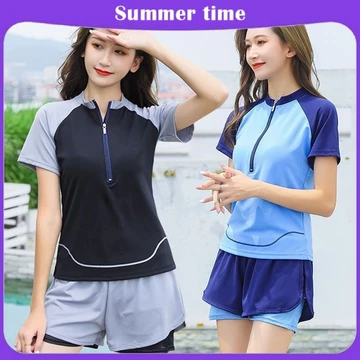 đồ bơi big size nữ 100kg đồ bơi nữ kín đáo đồ bơi nữ 2 mảnh Bộ Đồ Hai Mảnh Che Bụng Phong Cách Thời Trang Mới đồ đi biển nữ bikini bigsize