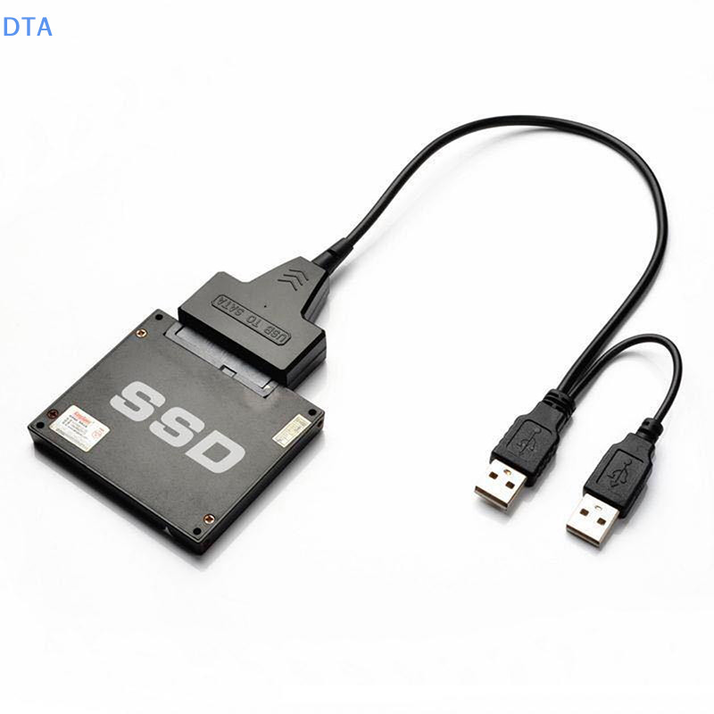 Cáp SATA DTA Cho Laptop SSD 2.5 Inch Để Bàn HDD Ổ Cứng Ngoài USB 3.0 PO