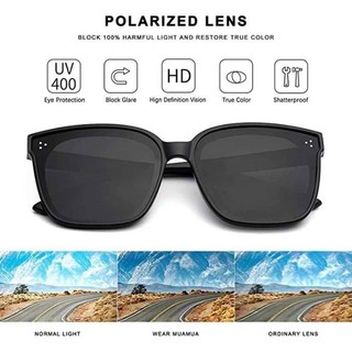 Kính Mát Phân Cực Kính râm Phong Cách Hàn Quốc Thời Trang  Chống Tia UV400 Kính Cho Nam Và Nữ