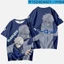 YB1 BLUE LOCK Isagi Yoichi Nagi Seishiro Cosplay vải 3D mùa hè Áo thun Anime tay ngắn hàng đầu BY1